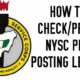 How to print nysc ppa posting letter