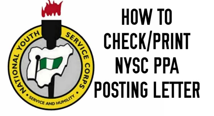 How to print nysc ppa posting letter