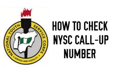 How To Check NYSC Call-up Number