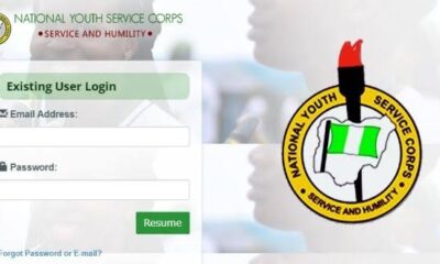 correct or re-arrange your name on NYSC portal