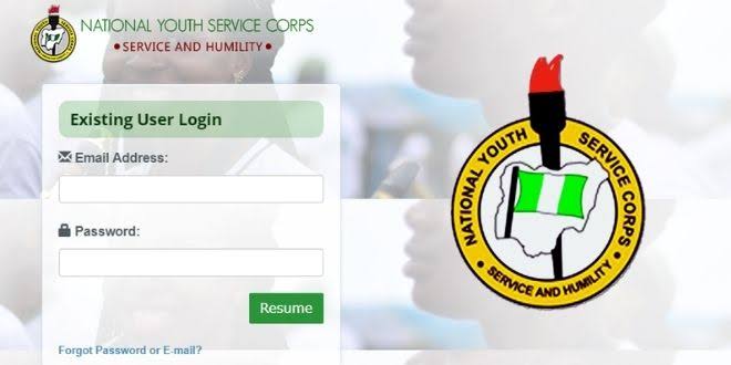 correct or re-arrange your name on NYSC portal