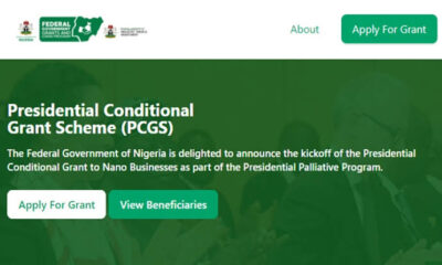 Presidential Conditional Grant Scheme Application 2024