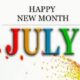 Happy New Month Messages, Wishes And Prayers For July