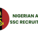 nigerian army SSC recruitment 2024