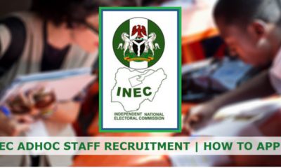 INEC Adhoc Staff Recruitment 2024: A Step-by-Step Guide to Apply